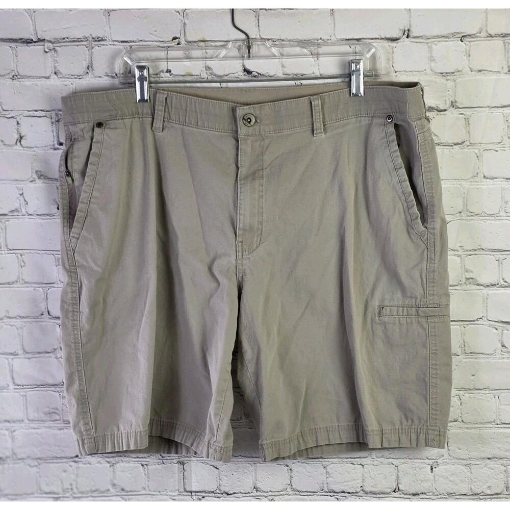 Weatherproof Men's 42" Khaki Cargo Shorts